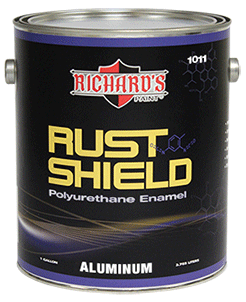 Rust Shield Polyurethane Aluminum Enamel
