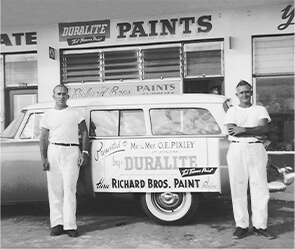 Old Photo of Richard's Paint Founders