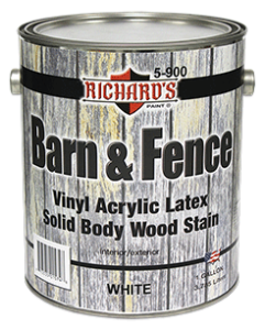 5-900 Barn & Fence Latex Solid Body Stain