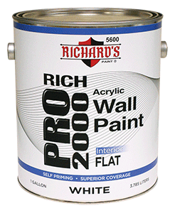 Rich Pro 2000 Interior Acrylic Paint