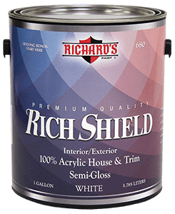 Rich Shield Acrylic Semi-Gloss House and Trim
