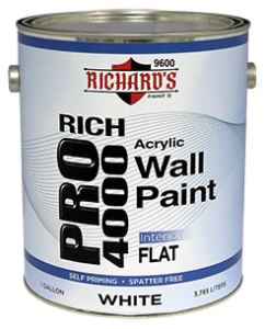 Rich Pro 4000 Interior Acrylic Paint