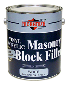 151-A Acrylic Airless Masonry Block Filler