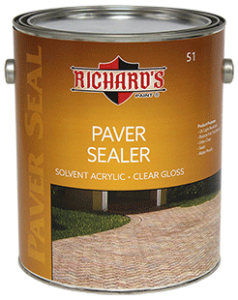 51 Paver Seal Clear Gloss Sealer Finish