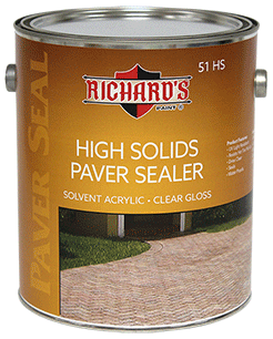 Paver Seal High Solids Clear Gloss Sealer/Finish