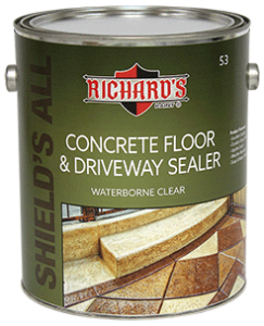 53 Shield’s All Concrete Floor & Driveway Sealer/Finish