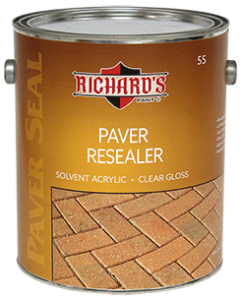 55 Paver Seal Paver & Concrete Reseal Clear Sealer Finish