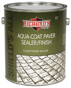 57 Shield's All Aqua Coat 100% Acrylic Paver Sealer Finish