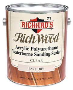 Rich Wood Waterborne Acrylic Urethane Sanding Sealer