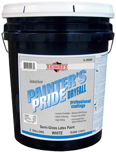 5-2050 Painter's Pride Latex Semi-Gloss Dryfall